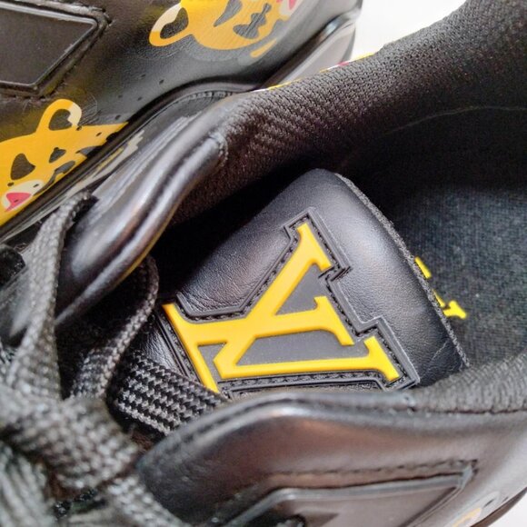 Louis Vuitton Sneakers Men Black PVC 790-073025 - Picture 5 of 9